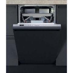 Hotpoint HSIO 3T223 WCE UK N Integrated Slimline Dishwasher - Silver