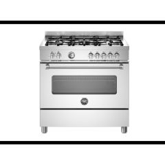 Bertazzoni MAS95C1EXC Master 90cm Range Cooker Single Oven Dual Fuel Stainless Steel