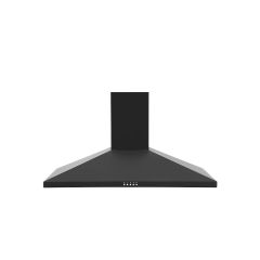 Montpellier MH900BK 90cm Black Chimney Hood