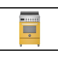 Bertazzoni PRO64I1EGIT Professional 60cm Induction Single Cooker - Gloss Yellow