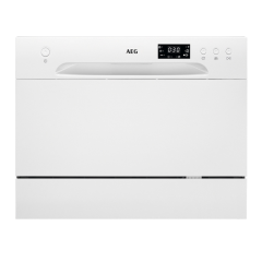 AEG FFB21200CW Compact Dishwasher - White